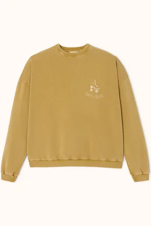 Apaches Collections Sweat Ample À Message Col Rond Riya