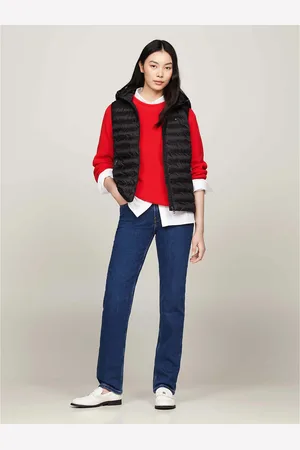 Tommy Hilfiger Doudoune Sans Manches À Capuche