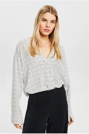 ESPRIT Blouse Col V Imprimée