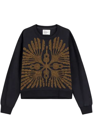 Leon & Harper Sweat Brodé Col Rond Manches Longues Sortie
