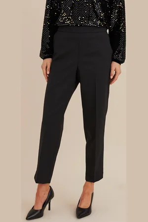 ANNE WEYBURN Pantalon Droit 7/8ème Laine Majoritaire