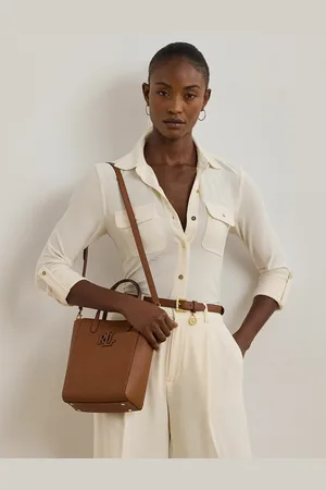 Ralph Lauren Petit Sac Cabas En Cuir À Bandoulière Cameryn