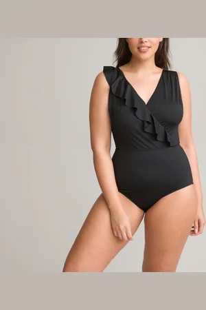 La Redoute Maillot De Bain 1 Pièce Triangle Détails Volants