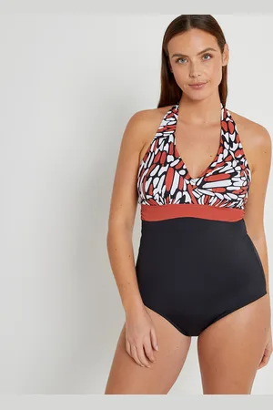 La Redoute Maillot De Bain 1 Pièce Foulard Effet Ventre Plat