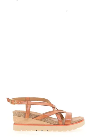 Mjus Sandales Compensées En Cuir