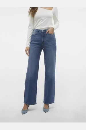 VERO MODA Jean Large Taille Haute