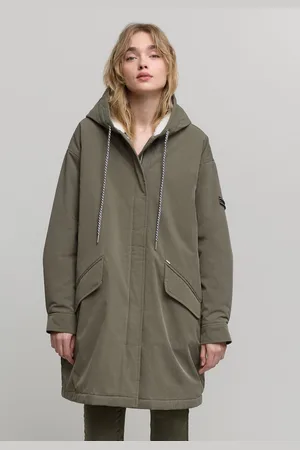 IKKS Parka Fourrée Badge Chevrons