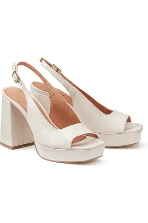 Jonak Sandales Cuir À Talon Slingback Vlad