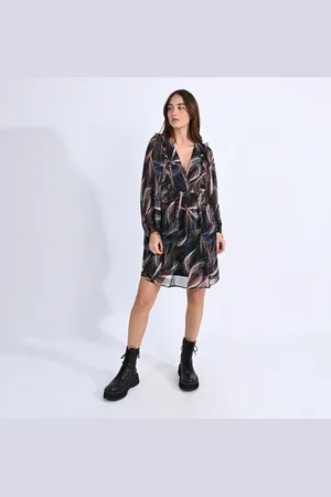 Molly Bracken Robe Imprimée Col V