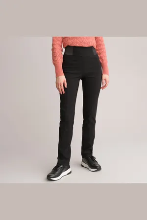 ANNE WEYBURN Pantalon Droit Taille Élastiquée