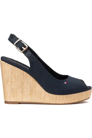Tommy Hilfiger Sandales Compensées Iconic Elena Sling