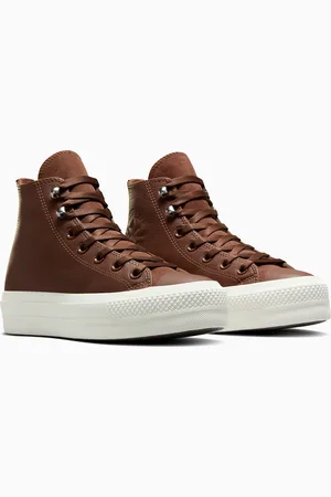 Converse Baskets Cuir All Star Lift Hi Counter Climate