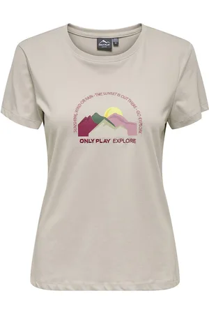 ONLY T-shirt Manches Courtes Pour Randonnée