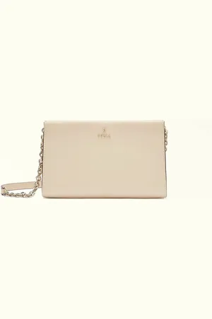 Furla Sac À Bandoulière En Cuir Camelia Mini