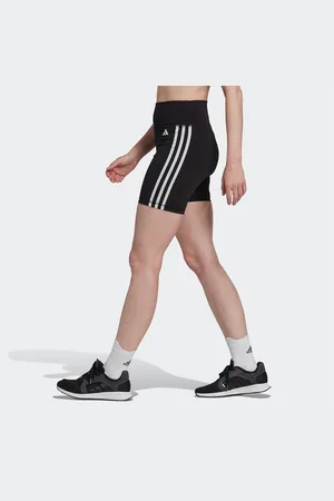 adidas Short De Sport Taille Haute Essentials 3 Stripes
