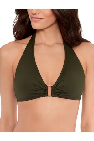 Ralph Lauren Haut De Maillot Triangle Beach Club Solids