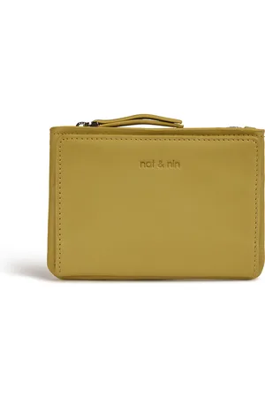 Nat & Nin Portefeuille Zippé En Cuir Grainé Soly