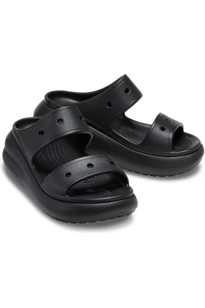 Crocs Mules Classic Crush Sandal Talon Compensé
