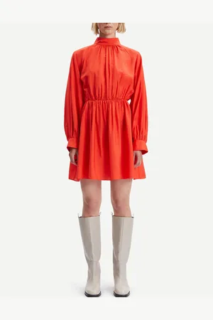 Samsøe Samsøe Robe Patineuse Courte Manches Longues Ebbali