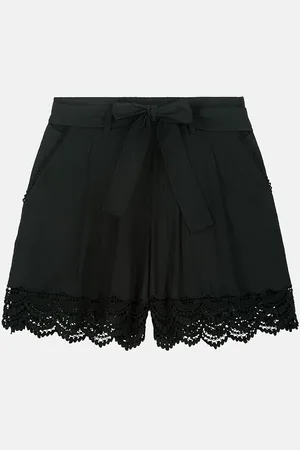 Louise Misha Short Ample Brodé Ceinturé Maelys