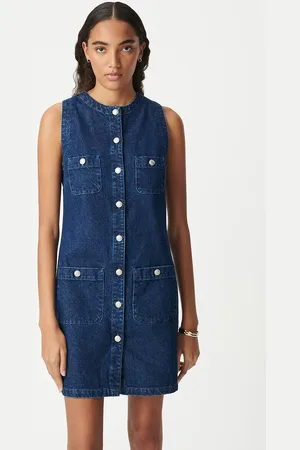 IKKS Robe Housse En Jean Waterless Poches