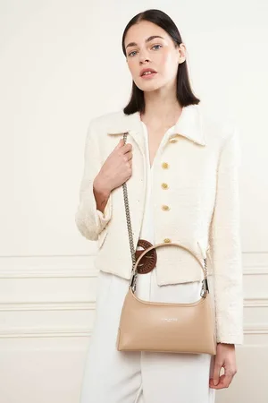 Lancaster Sac Zippé Cuir Suave Ace