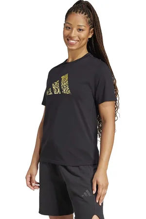 adidas T-shirt Gros Logo Doré