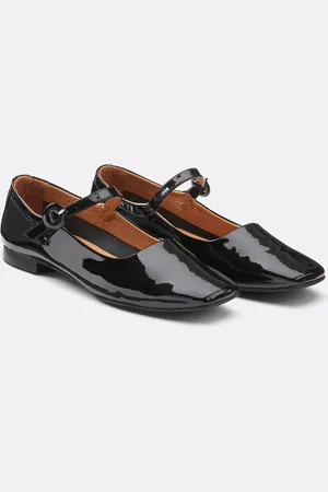 COSMOPARIS Ballerines Babies En Cuir Vernis Gabriella