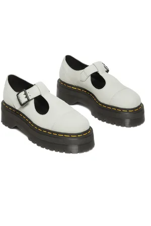 Dr. Martens Babies À Plateforme Bethan Cuir Tumbled Nubuck