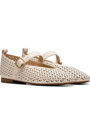 Clarks Ballerines Babies En Cuir Fawna Jane