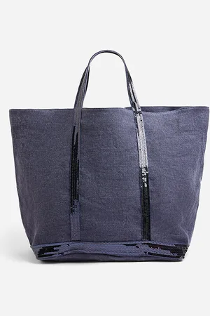 Vanessa Bruno Sac Cabas L En Lin Et Sequins