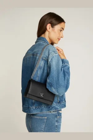 Calvin Klein Sac À Rabat Bandoulière Chaine