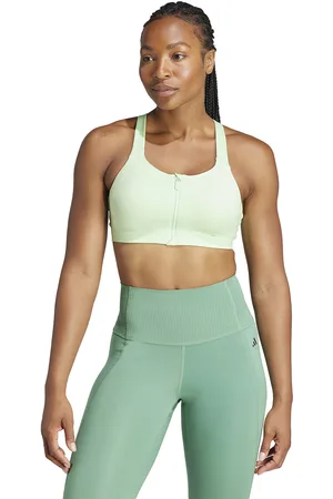 adidas Brassière De Sport Zippée Maintien Élevé