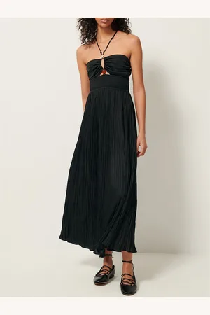 Sessun Robe Longue À Détails Perles Deva