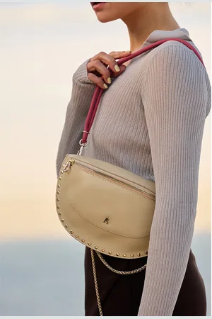 CRAIE STUDIO Sac Banane En Cuir Smile