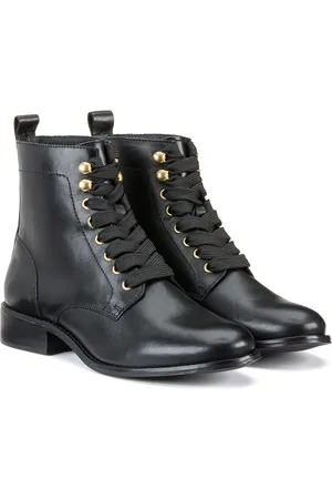 La Redoute Bottines En Cuir À Lacets