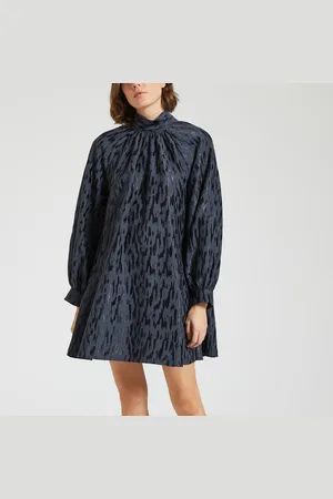 Samsøe Samsøe Robe Courte Jacquard Manches Longues Tebbali