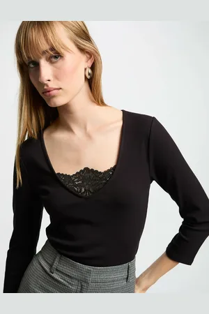 Morgan T-shirt Manches 3/4