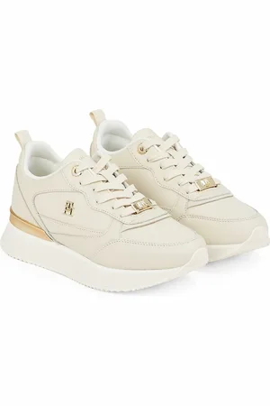 Tommy Hilfiger Baskets En Cuir Feminine Court