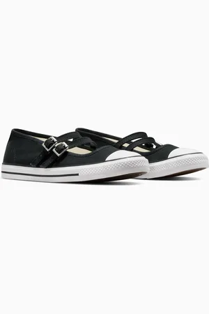 Converse Ballerines En Toile Talon Plat