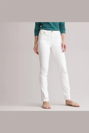 ANNE WEYBURN Pantalon Droit 5 Poches Coton Stretch