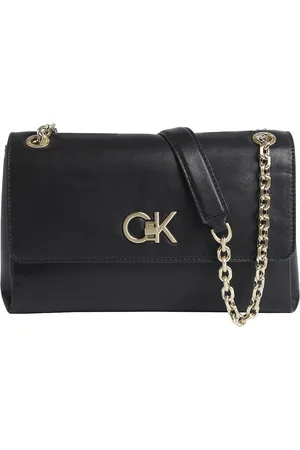 Calvin Klein Sac À Rabat Bandoulière Chaine