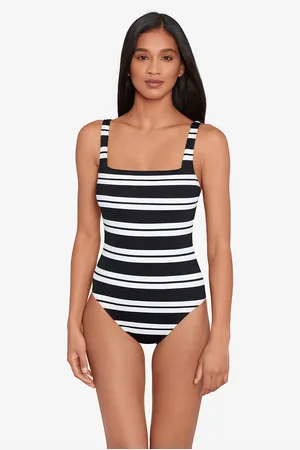 Ralph Lauren Maillot De Bain 1 Pièce Resort Stripe