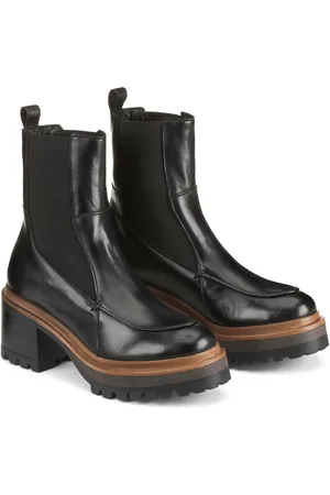 Mjus Boots Élastiquées À Talon Cuir