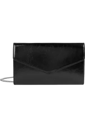 Lancaster Pochette En Cuir À Rabat À Pression Rétro & Glam