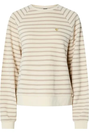 Pieces® Sweat À Rayures Brodé Cœur