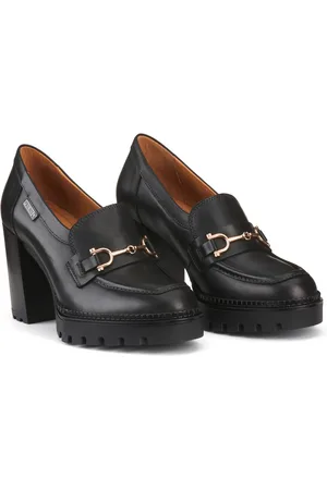 Pikolinos Mocassins À Talons Cervera Cuir