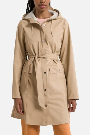 Rains Coupe-vent Zippé Ceinturé Curve W Jacket