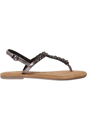 Tamaris Sandales Entre-doigt En Cuir