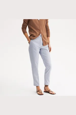 ANNE WEYBURN Pantalon Droit Chino Sergé Stretch